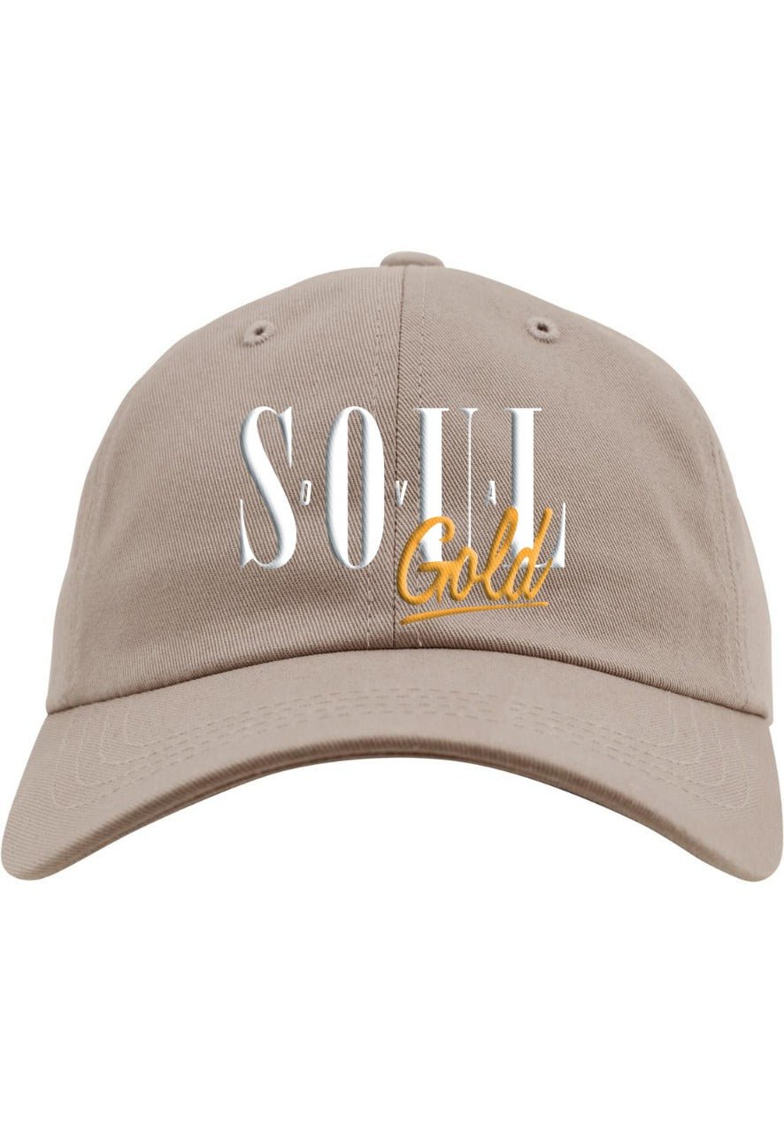 Soul Ova Gold Dad Hats OSFA Nothing Can Come Between Us Dad Hat (Khaki)