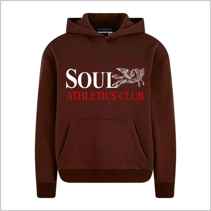 Soul Ova Gold Clothing Noble Soar Fluffy Hoodie (Chocolate) Noble Soar Fluffy Hoodie (Chocolate)