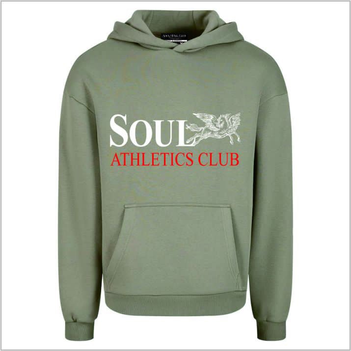 Soul Ova Gold Clothing Noble Soar Fluffy Hoodie (Olive) Noble Soar Fluffy Hoodie (Olive)