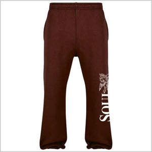 Soul Ova Gold Clothing Noble Soar Fluffy Sweatpants (Chocolate) Noble Soar Fluffy Sweatpants (Chocolate)