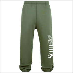 Soul Ova Gold Clothing Noble Soar Fluffy Sweatpants (Olive) Noble Soar Fluffy Sweatpants (Olive)