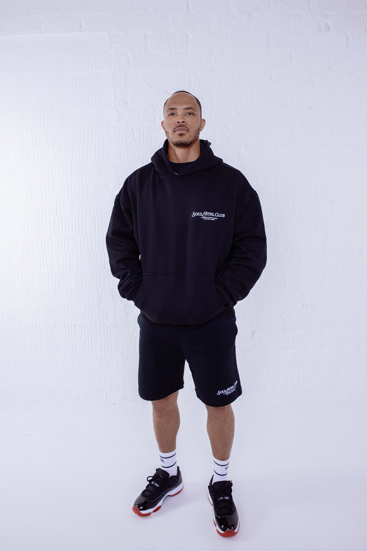 Soul Ova Gold Clothing Sky Runner Black Ultra Heavy Hoodie Sky Runner Black Ultra Heavy Hoodie