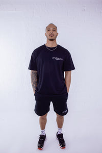 Soul Ova Gold Clothing Sky Runner Black Ultra Heavy Sweatshorts Sky Runner Black Ultra Heavy Sweatshorts