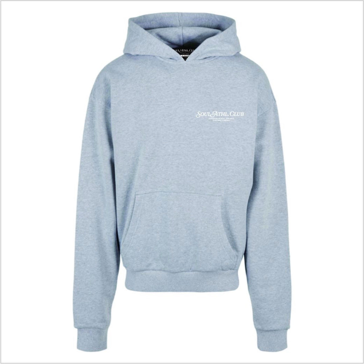 Soul Ova Gold Clothing Sky Runner Heather Grey Ultra Heavy Hoodie Sky Runner Heather Grey Ultra Heavy Hoodie