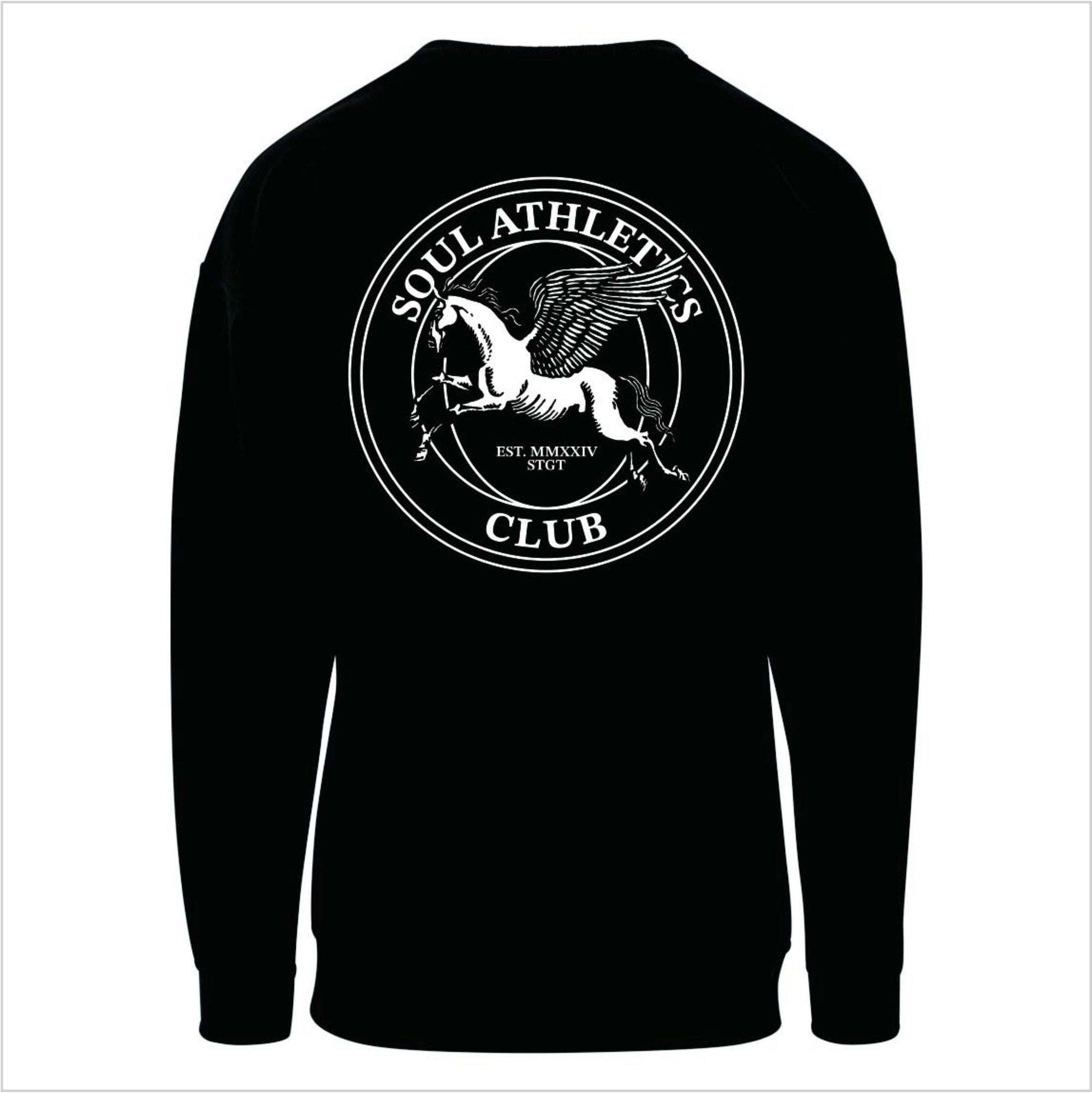 Soul Ova Gold Clothing Solitude Sprinter Sweatshirt – Black Solitude Sprinter Sweatshirt – Black