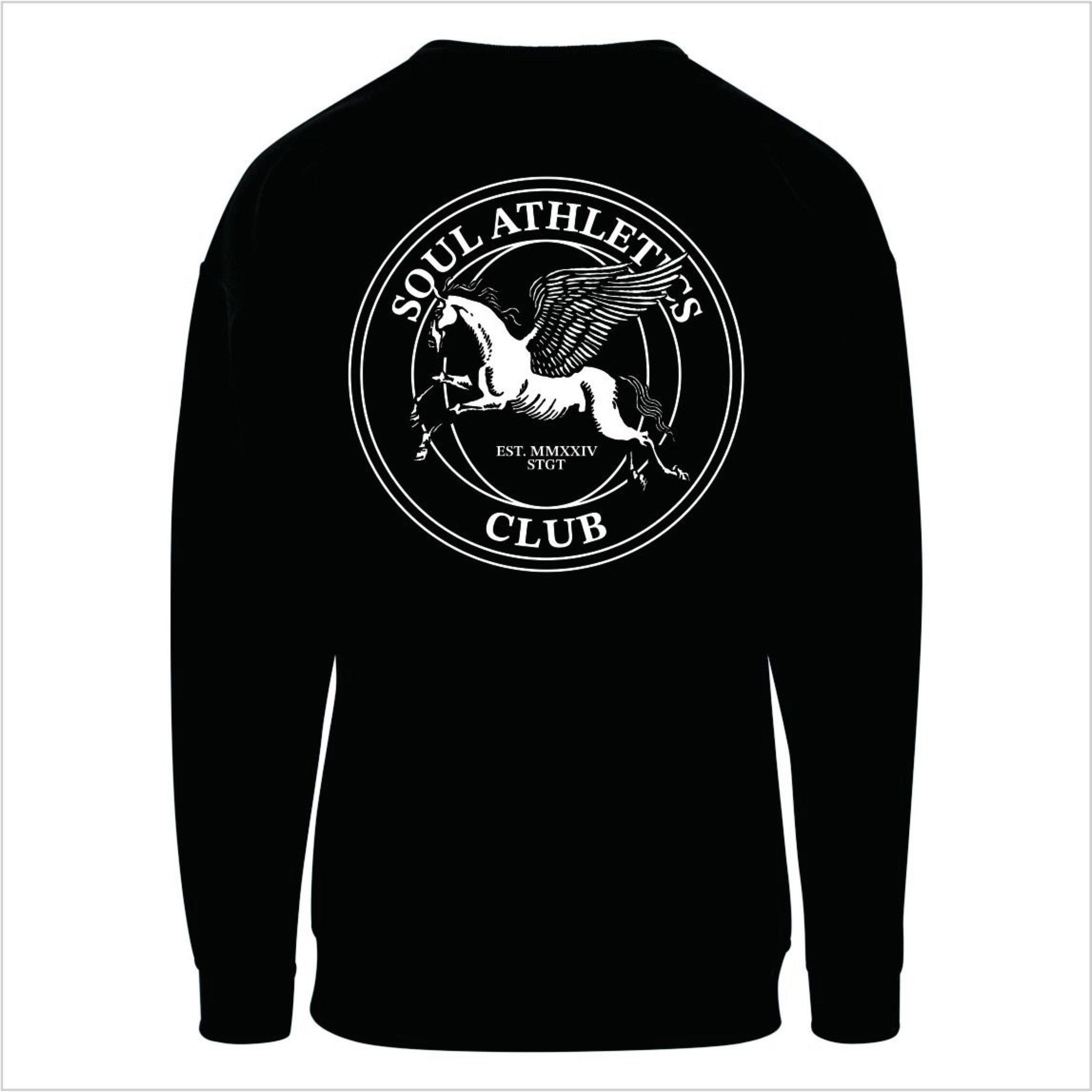 Soul Ova Gold Clothing Solitude Sprinter Sweatshirt – Black Solitude Sprinter Sweatshirt – Black
