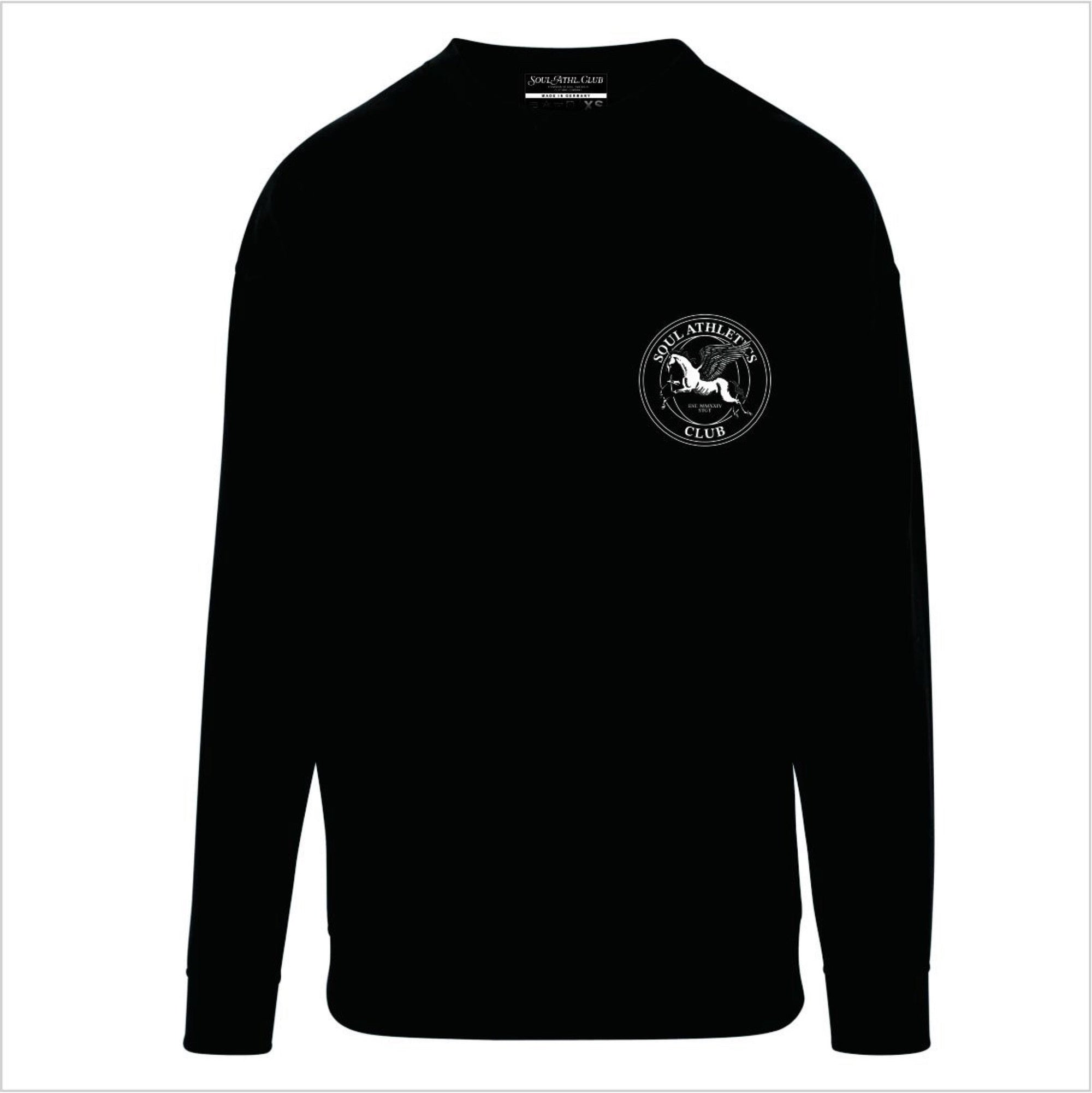 Soul Ova Gold Clothing Solitude Sprinter Sweatshirt – Black Solitude Sprinter Sweatshirt – Black