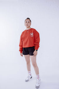 Soul Ova Gold Clothing Solitude Sprinter Sweatshirt – City Red Solitude Sprinter Sweatshirt – City Red