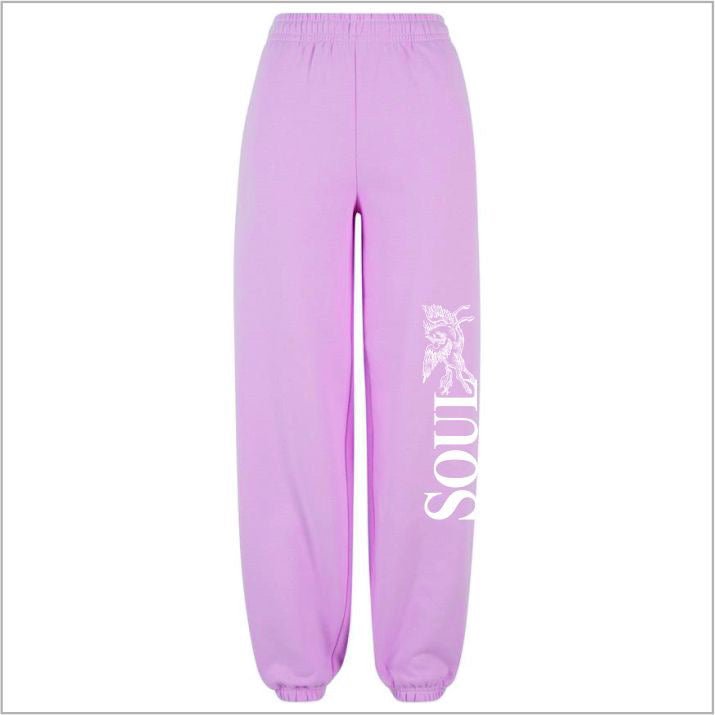 Soul Ova Gold Clothing Women's Noble Soar Fluffy Sweatpants (Soft Pink) Women's Noble Soar Fluffy Sweatpants (Soft Pink)