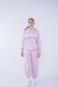 Soul Ova Gold Clothing Women’s Sky Standard Fluffy Sweatsuit Set – Powder Pink Women’s Sky Standard Fluffy Sweatsuit Set – Powder Pink