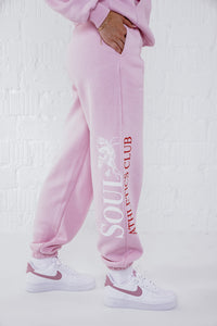 Soul Ova Gold Clothing Women’s Sky Standard Fluffy Sweatsuit Set – Powder Pink Women’s Sky Standard Fluffy Sweatsuit Set – Powder Pink