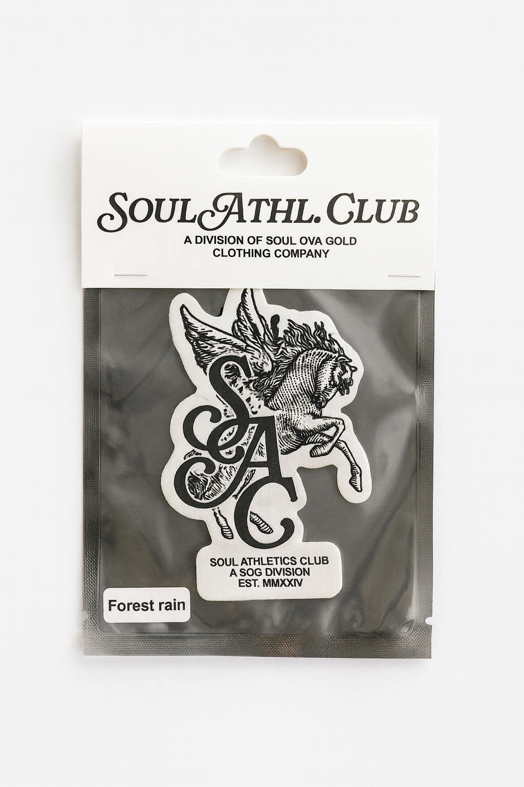 Soul Ova Gold Merchandise Sky Runner Air Freshener (Forrest Rain) Sky Runner Air Freshener (Forrest Rain)