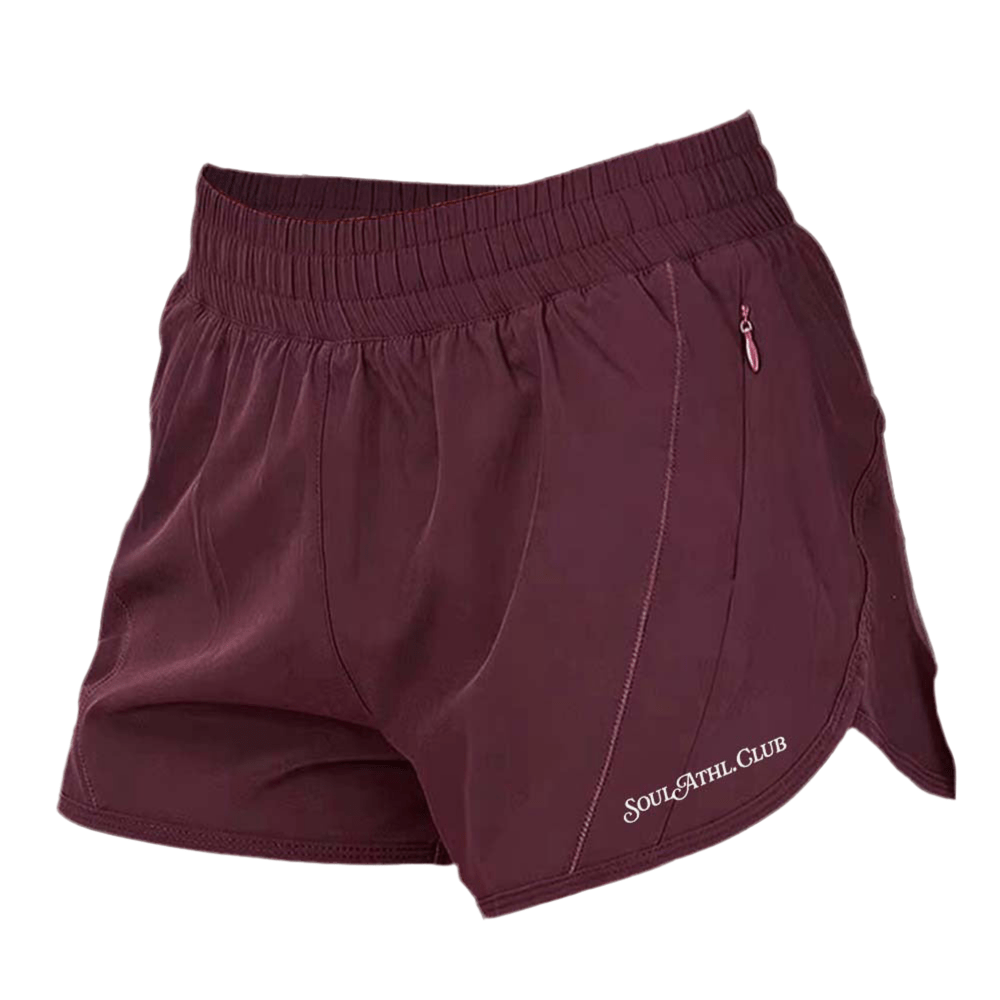 Soul Ova Gold Women's Shorts Sky Runner Women's CMFM Shorts (Burgundy) Sky Runner Women's CMFM Shorts (Burgundy)