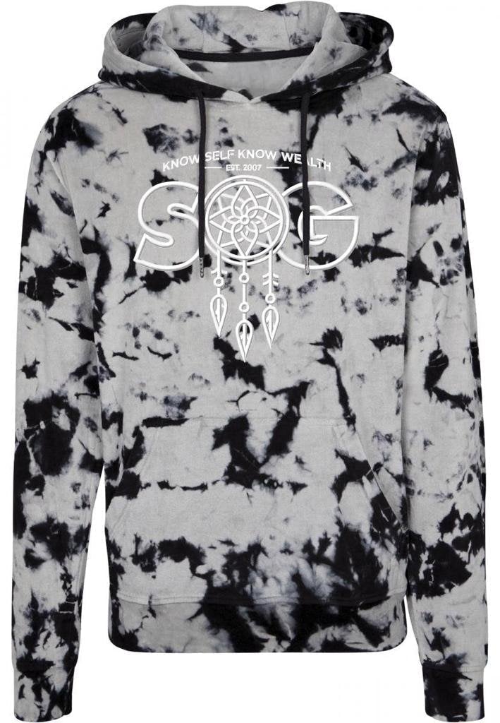 Soul Ova Gold Men's Hoodies Dreams Velvet hoodie (Grey/Black)