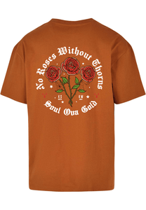 Soul Ova Gold Men's Tees No Roses Heavyweight T-Shirt (Toffee) No Roses Heavyweight T-Shirt (Toffee)  | Soul Ova Gold