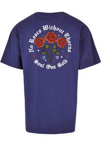 Soul Ova Gold Tees No Roses Heavyweight T-Shirt (Midnight Purple) No Roses Heavyweight T-Shirt (Pale Moss)  | Soul Ova Gold